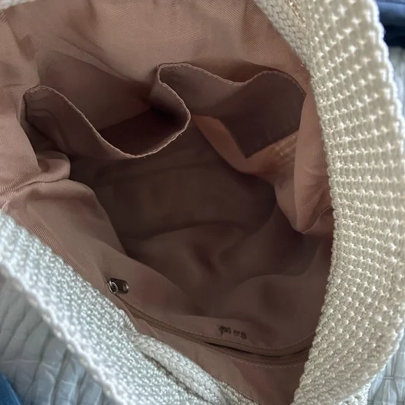 The Sak Cream Drawstring Bag - Picture 6 of 10